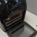 CHEFMAN Multifunctional Digital Air Fryer+ Rotisserie, Dehydrator, Convection Oven, 17 Touch Screen Presets Fry, Roast, Dehydrate, Bake, XL 10L Family Size, Auto Shutoff, Large Easy-View Window, Black