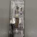 MioHHR Slim Metal Band Compatible with Apple Watch Band 42mm(Series 11 10) 41mm(Series 9 8 7) 40mm(Series 6 5 4 SE3/2/1) 38mm(Series 3 2 1),Stainless Steel iWatch Bands for Women,Silver/Gold