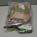 Brushed Nickel Door Hinges 3.5 x 3.5 Inch 30 Pack Interior Rounded Door Hinges with 5/8" Radius Heavy-Duty Silver Hinges Removable Pin for Standard Bedroom Office Kitchen Door Hardware Satin Nickel