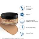 Dermablend Cover Crème Full Coverage Foundation Makeup, Hydrating Cream Concealer for Dark Circles and Blemishes, Maximum Coverage with Mineral Sunscreen SPF 30, 1 OZ