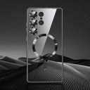 2 x Compatible with Samsung Galaxy S25 Ultra Case（Only）.Magnetic Cover for S25 Ultra. Glossy Slim Thin Soft funda capa para for Galaxy S25 Ultra 6.9 inch.Compatible with MagSafe (Black)