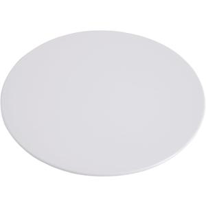 Endurance Melamine White Flat Round Platter, 12 inch Plates, Dinnerware Plates, Safe Dishes, Scratch Resistant, Dishwasher Safe (24 Pack)