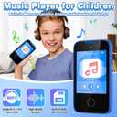 Kids Phone Gifts and Toys for 3-8 Year Olds Boys, Toy Phone with Dual Camera, MP3 Music Player, Games, Habit Tracker Touchscreen Toddler Phone Learning Toy Birthday Gifts for Girls Age 3 4 5 6 7 8