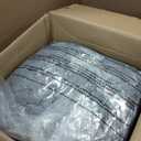 MAXYOYO Giant Bean Bag Chair Bed for Adults, Convertible Beanbag Folds from Lazy Chair to Floor Mattress Bed, Large Floor Sofa Couch, Big Sofa Bed, High-Density Foam Filling, Machine Washable (Full, Dark Grey)