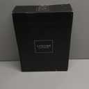 Ribbed Square Wine Glasses Set of 6, Vintage 13Oz White Red Wine Glass, Hand Blown Crystal Wine Glasses - Gifts for Women, Men, Wedding, Anniversary, Christmas, Birthday (Transparent)