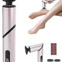 Foldable Electric Foot Callus Remover, Foot Files, 9-Speed Foot Sander Pedicure Tools for Feet Dead Skin with Sandpaper Disk and Nail CareRose Gold