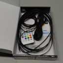 Ambient Lighting Car Led Lights Interior with APP, USB Powered Acrylic Neon Flexible Strip Fiber Optic LED Ambient Lighting kit,4 in 1 RGB Sound Active Music Lights Sync Car Decorations