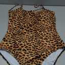 Narecte Sexy One Piece Bathing Suit for Women Tummy Control High Cut One Piece Swimsuit Womens Swim Suit, Size Large