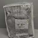 Electric Mattress Pad Queen Size 60"x80" with 10 Hours Auto Off 4 Heat Setting Dual Controller Fit Up to 15 Inch Deep Pocket, Machine Washable - Light Gray