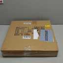 AWASEN Round Side Table, Small End Table for Living Room, Modern Wood Accent Coffee Side Table with Wood Legs for Small Space, Easy Assembly, Rustic Brown