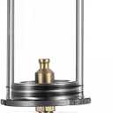 BRS Outdoor Gas Lantern Dreamlike Candle Lamp Portable Tent Lantern Glass Mantle Lantern (BRS-55 1pc)