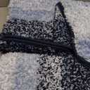 OLANLY Bathroom Rugs Sets 3 Piece, Soft Absorbent Microfiber Bath Mats and U-Shaped Contour Toilet Rug, Plush Shaggy Bath Mat Set for Bathroom (30"x20"+24"x16"+24"x20", Dark Blue)