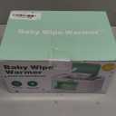 Basece Wipe Warmer, Precise Temp Control (100-131℉) with LED Display, Holds 100 Wipes, Baby Wipe Warmer for Babies with Night Light & 59'' Power Cord, Baby essentials, Baby Shower Gifts