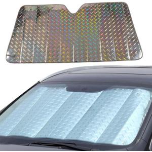 Car Windshield Sun Shade, UV Protection Car Sun Shade, Foldable Front Windshield Protector, 5 Layer Front Screen Sunshade Cover, Carwindow Cover, Auto SunVisor Covers to Keep Vehicle Cool