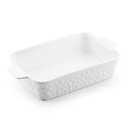 Dafuceramic Casserole Dish for Oven, 4.2 QT Baking Dish, 9x13 Large Porcelain Baking Pan, Durable Rectangular Lasagna Pan Deep with Handles, Microwave Oven Safe