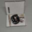 Electric Nail Drill Kit - Portable File for Acrylic Gel Nails, Professional Machine Efile Manicure Pedicure Tools With Gold Drill Bits for Home Salon Use