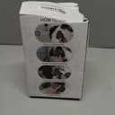 Swihauk Self Cleaning Slicker Brush - Skin Friendly for Dogs & Cats, Deshedding Grooming Tool for Shedding Hair, Puppy Brush for Haired Pets (Gray)