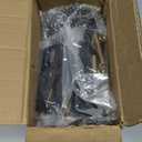 6PCS Adjustable Height Bed Support Legs, Heavy Duty Metal Bed Frame Support Legs, 7.3-12 inch Furniture Risers Replacement with Non-Slip Base for King Queen Slats/Furniture/Table/Couch/Sofa/Dresser