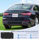 4mm EVA Foam License Plate Anti-Rattle Pads, Noise Reduction & Paint Protection Self-Adhesive Car Plate Cushion Pad, Universal Fit for Car Truck SUV