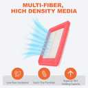 2 x 17211-Z8B-901 Air Filter Fits For Honda GCV160LAO GCV190LA HRR216K9,Lawn Mower Air Filter