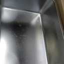 Stainless Steel Cat Litter Box Medium, Metal Litter Box-Stainless Steel for Cat/Kitty/Rabbits 17" L x 13.8" W x 6" HMetal Cats Toilet Kitten,No Smell, Non Stick, Easy Clean.