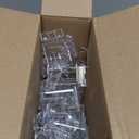 Azar Displays 550010 Slatwall Interlocking Eyeglass Holder, 25 Count Clear