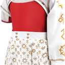 Xefenki Girls Nova Zombies 4 Costume Dress Cheerleader Halloween Cosplay Outfits 9-10Y