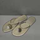 Verdusa Women's Dressy Flat Sandals Flip Flop Casual Summer Thong Beach Sandal, Size: 11