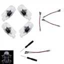 4Pcs Car Door Logo Projector Lights  3D HD Ghost Shadow LED Puddle & Welcome Lights for LS/ES/RX/UX/GS/GX/RC/LX/is Models, Ultra-Bright, No Fade & Easy Installation