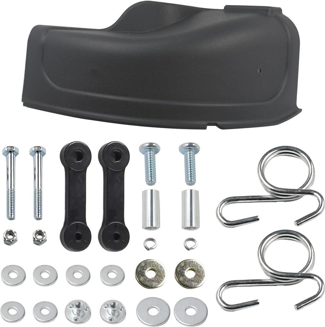 960120040 Mulch Plate Cover Kit for Husqvarna Craftsman 54" Stamped Deck Lawn Mowers RZ5424 Z254 LGT2654 YTH24V54 YTH24V48 YTH18542 Replace for Husqvarna Mulch Plate Cover Hooks Kit 532187298 187298