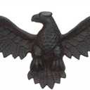 Cast Iron Eagle Plaque Garden Patio Decor New Home Wall Hanging