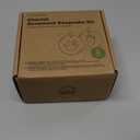 Baby Hand and Footprint Kit Girls, Boys - Personalized Babys First Christmas Ornament Kit, Newborn Christmas Gifts for New Mom, Cute Shower Gifts, Easy to Use Handprint Ornaments(Gold Paint, Cherish)