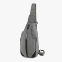 WATERFLY Small Crossbody Sling Backpack Anti Theft Backpack for Traveling Chest Shoulder Bag