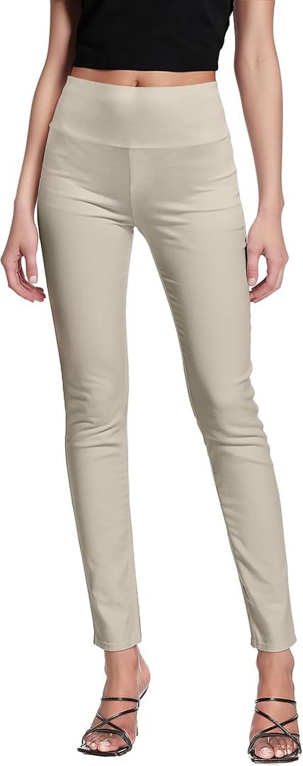 Hybrid & Company Super Comfy Stretch with Full Elastic Waist Pull On Millennium Twill Pant (Large)