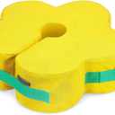 Lawn Social Umbrella Base Weight Bag, Round Heavy Duty Sand Bags for Cantilever Patio Umbrella, Universal Fit for Any Offset Design, Stabilize and Secure Umbrella (Yellow)