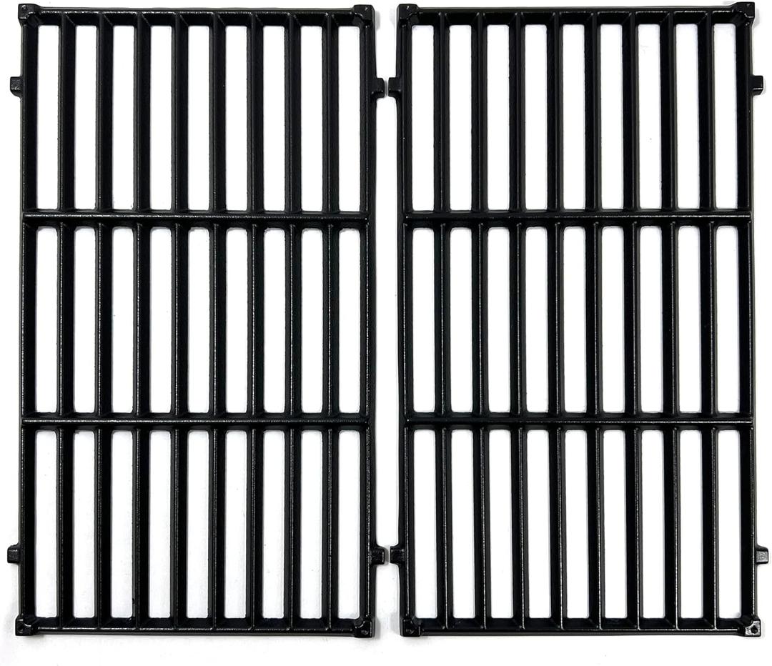 DC131 17.5" 7637 Cast Iron Grill Grates Replacement for Weber Spirit 200 Series, Spirit E-210 S-210, Spirit II 210 Series (2017 and Newer) Gas Grills (with Front-Mounted Control Panels)