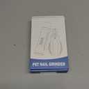 VIWIK Dog Nail Trimmers with Light, Cat Dog Nail Clippers, Dog Nail Grinder Quiet for Large Medium Small Dogs Paw & Cats Claw, Electric 2-Speed Pet Toenail Grooming Supplies, Gifts for Dog Lovers. (White+Blue)