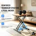Heavy Duty Keyboard Stand, Infinitely Adjustable Double X Piano Stand