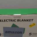 Heated Blanket Full Size Electric Blanket 72" X 84" with 5 Heating Level & 10 Hour Auto Off, Ultra-Warm Selected Flannel Heating Blanket for Adults, Machine Washable, Gifts for Grandma(Charcoal Grey)