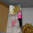 ZJDHPTY Gold Party Decorations,4 Set Balloon Stand with Pump and Gold Balloons for Birthday Bridal Shower Wedding Anniversary Retirement Mother's Day Father's Day New Year Graduation Decorations 2026
