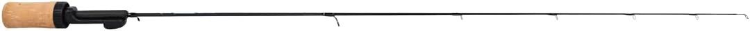 CLAM Scepter Ice Fishing Rod  Sensitive Graphite Rig with Lightweight Build, Durable Cork Handle & Great Winter Performance