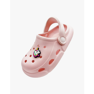 No Brand Girls Little Kids Luminous Sandals Boys Wide Pool Slip on Clogs Big Kid Toddler Garden Water Soft Sandal Children Comfortable Swim Beach Shoes, 210