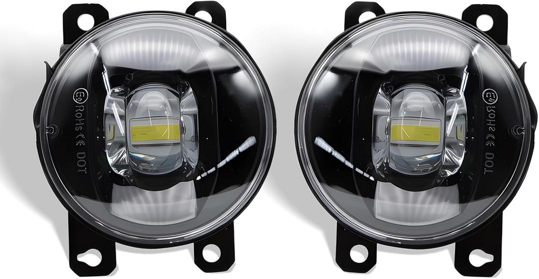 2pcs Front Bumper Fog Light Assembly Compatible with BRZ Crosstrek/XV Impreza/R 2012 2013 2014 2015 2016 2017 Driver and Passenger Side Lamp w/Bulb 3202015NAC