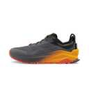 ALTRA Men's Olympus 6 Trail Running Shoe, Black/Orange, 12