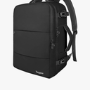 Taygeer Travel Laptop Backpack for Men Women, Airplane Approved Travel Backpack Suitcase with Usb Charging Port, Lightweight College 35l Luggage Bag 15.6inch Laptop Mochila Gifts for Business,Black L