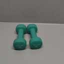Yes4All Neoprene Coated Dumbbell Hand Weight Sets of 2 - Multiple Weight Options with 15 Colors, Anti-roll, Anti-Slip, Hexagon Shape