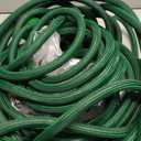 Garden Hose 75 ft NON-EXPANDABLE Water Hose, Flexible & Lightweight Kink Resistant Hybrid Hose, Leak-Proof Heavy Duty, Super Durable Fabric with 3/4" Solid Brass Connectors (Green)