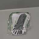 Lux Dual Grip Socks - Soccer Grip Socks for Men and Women. GripArray Performance & Comfort (M, White)