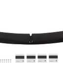 3Pcs Front Lip Compatible with Model Y 2020-2024 Bumper Airmatic Dam Lower Chin Splitter Protection Body Kit (Glossy Black)