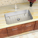 Sink Grid 25"-1/8" x 12-7/8" , Centered Drain with Corner Radius 1-1/2" 